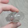 Garden quartz elephant ornament natural inclusions Image 6