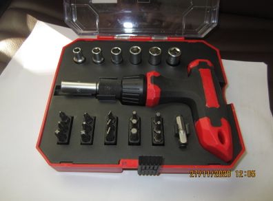 Ratchet Socket / Screwbit Set