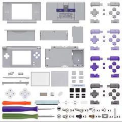 eXtremeRate SNES Style Replacement Shell Kit for Nintendo DS Lite | Complete Set | New