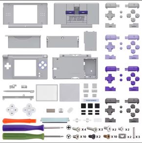 eXtremeRate SNES Style Replacement Shell Kit for Nintendo DS Lite | Complete Set | New