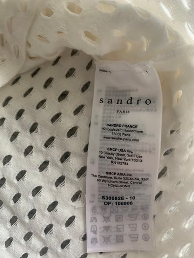 Cream Jumper by Sandro
