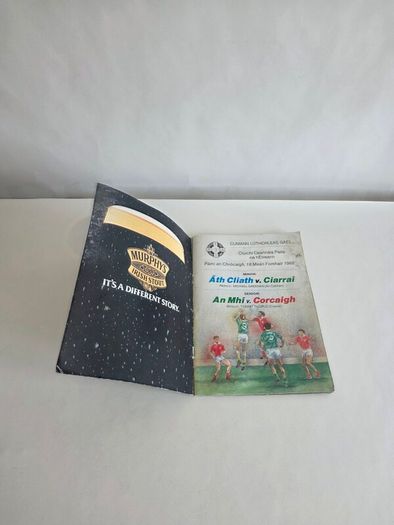 1988 All-Ireland Football Final Cork Vs Mayo Match Programme