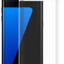 Full Curved 3D Tempered Glass Screen Protector For Samsung Galaxy S7 Edge- White Image 4