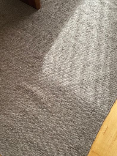 Brown Woven Wool Rug
