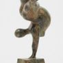 Large Balancing Lady - Patinated Bronze Image 4
