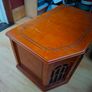 Vintage style hifi stereo TS-1072 wood case CD tape record player radio Image 3