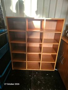 Office Cabinet and Matching Shelf Unit