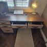 Home Office Desk with 5 Drawers Image 5