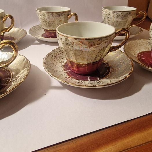 Vintage Japanese Floral Tea Set