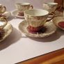 Vintage Japanese Floral Tea Set Image 4