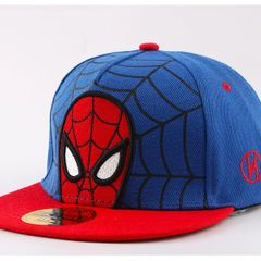 Anime Cartoon Spiderman Hats for Kids Toddler Baby Baseball Cap Spring Summer Children's Snapback Hip Hop Adjustable Caps