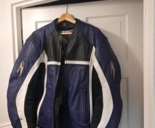 New leather jacket size medium