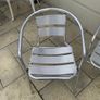 Aluminium Garden Chairs Image 4
