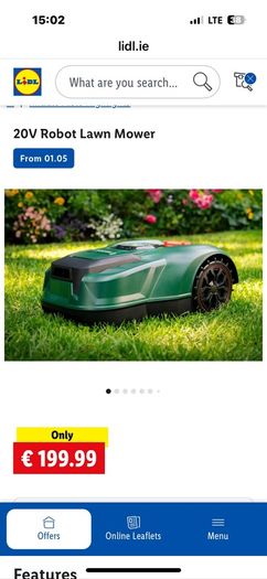 robot lawnmower and shelter