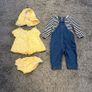 Bundle of 2 cute baby girl outfit - M&S and Cupcakes and Cashmere Image 2