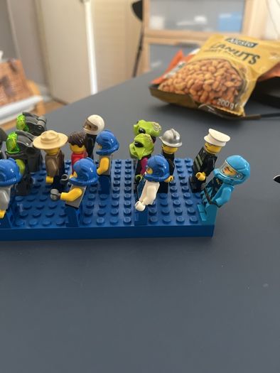 Large genuine LEGO minifigure collection