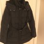 Zara Padded Jacket with Hood and Belt - New Condition Image 4