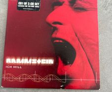 Rare Rammstein cd single Ich Will cd 1.
