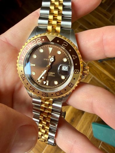 Steinhart Ocean One Two Tone Chocolate GMT