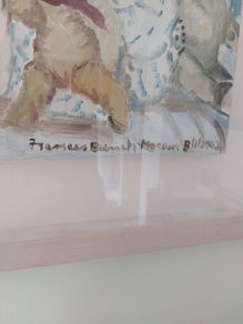 Painting by Frances Bunch Moran