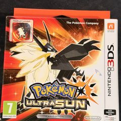 Pokemon Ultra Sun (CIB Fan Edition) - UK Version - Nintendo 3DS 2017