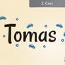 Personalized Name Wall Sticker For Boys / Vinyl Decal (Free Shipping) Image 3