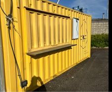 Converted container