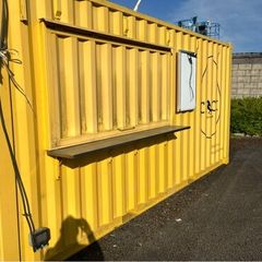 Converted container