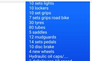 New parts for sale