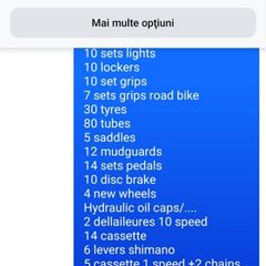 New parts for sale