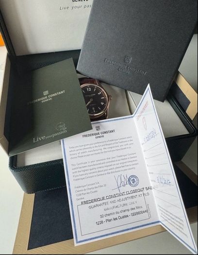 FREDERIQUE CONSTANT limited edition automatic