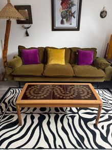 Mid Century Tiled Coffee Table