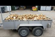 Trailer loads of hardwood