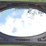 Antique Carved Oak Mirror Image 5