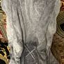 Primark grey fluffy dressing gown Image 7