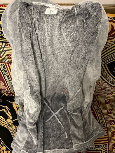 Primark grey fluffy dressing gown