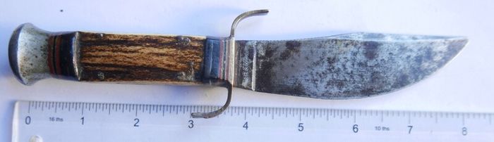 Vintage Solingen Germany Fixed Blade Knife