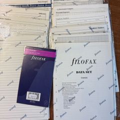 filofax A4 size inserts