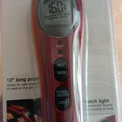 Polder Instant Read Thermometer with Torch - New