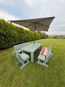 Garden table and chairs