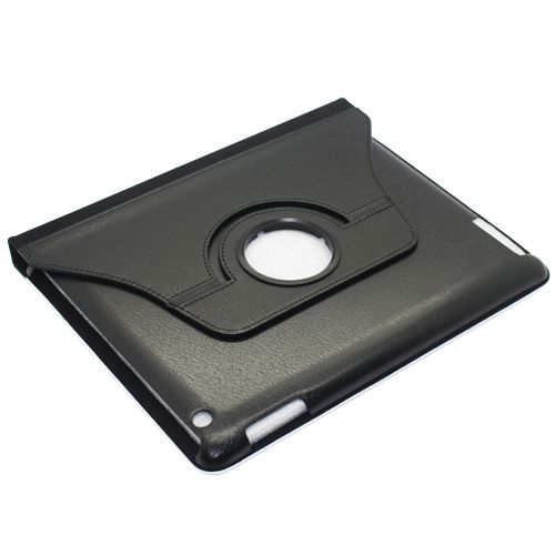 Ipad 1 2 3 & 4 - Personalised 360 Rotating Leather Flip Cover - With Your Own Design