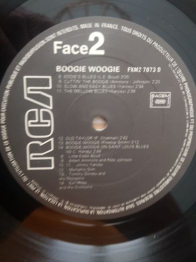 29 Boogie Woogie Originaux 2LP