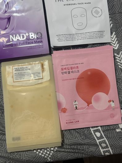 Viral Korean skincare sheet masks new
