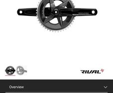 SRAM Rival AXS Crankset