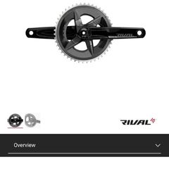SRAM Rival AXS Crankset