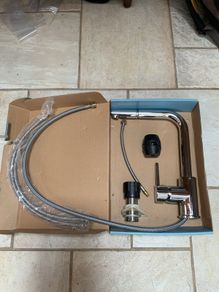 New kitchen mixer tap