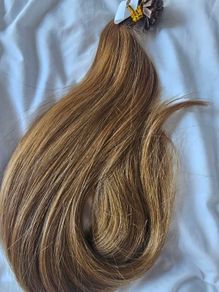 Hair extensions light brown