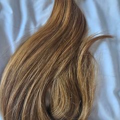 Hair extensions light brown