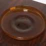 Vintage Amber Glass Platter by Erik Hoglund for Boda Glasbruk, 1960s Image 8