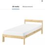 Wooden bed frame IKEA Image 3
